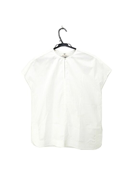 Hermes Tops - Hermes Meito Blouse White Horse Embro Cotton 34
